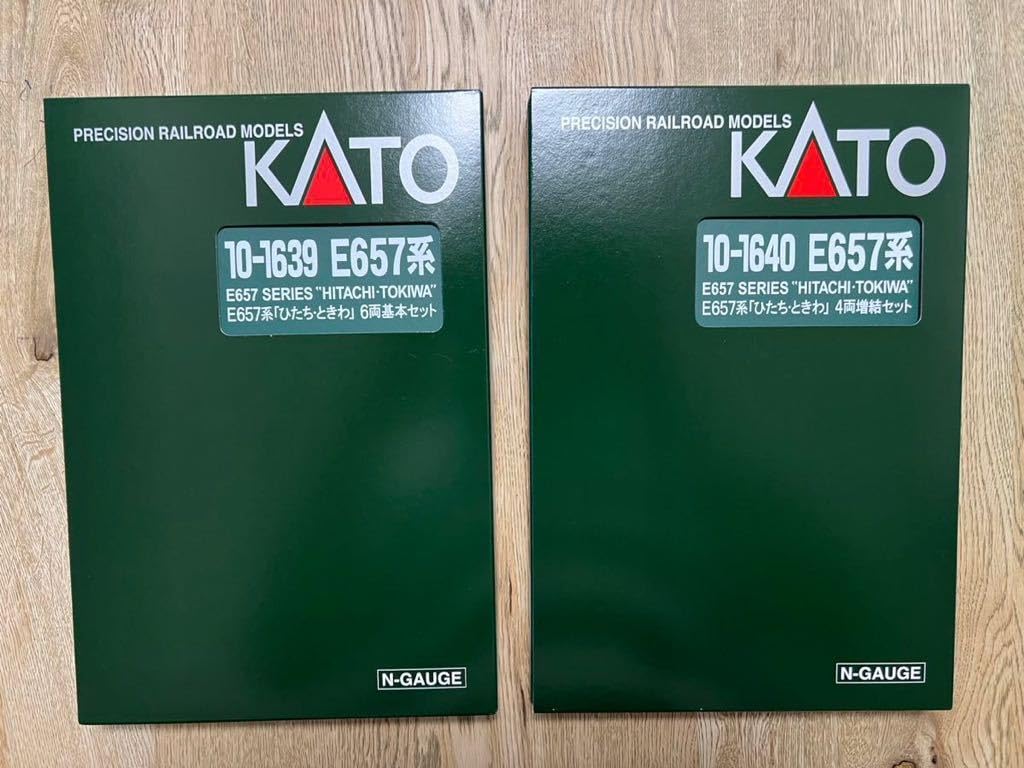KATO E657系 ひたち ときわ 基本・増結 10両セット KATO E657系 ひたち・ときわ10両セット E657系「ひたち ときわ
